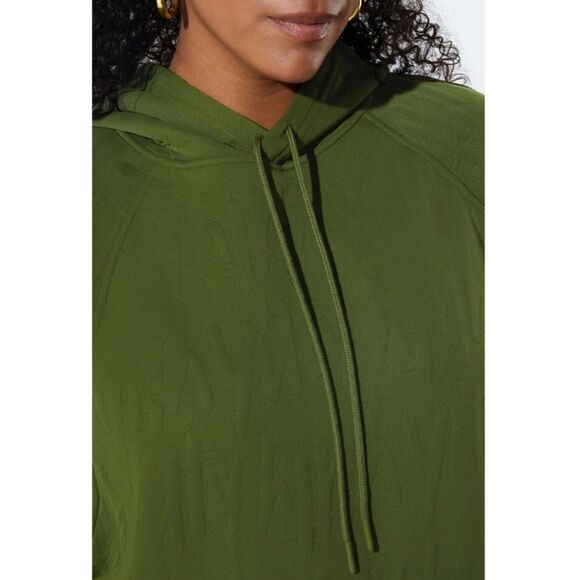 Lizzo + Fabletics = Yitty Open Back Hooded Sweatshirt Dress - Picture 3 of 14